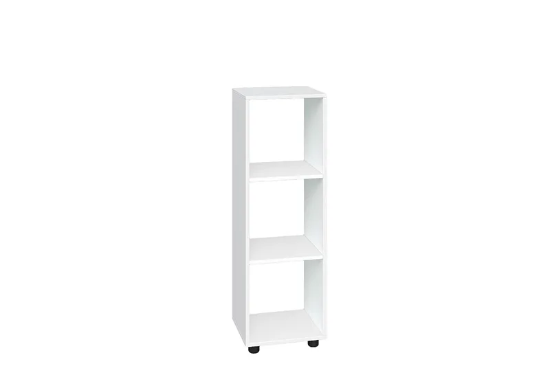 Βιβλιοθήκη ανοιχτή 35x33x106, Kubo 3 Λευκό, Genomax