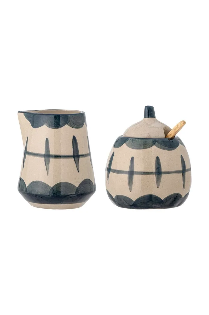 Ζαχαριέρα και γαλατιέρα Bloomingville Allium 2-pack