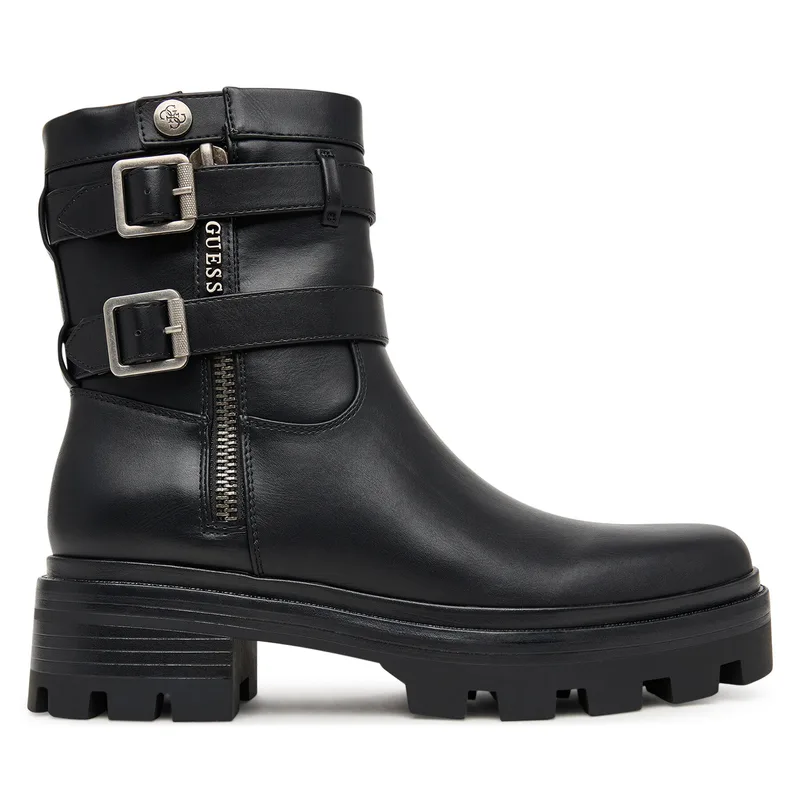 Μποτάκια Guess FLFLYN ELE10 Μαύρο