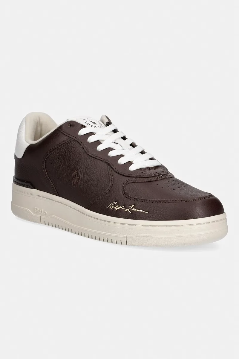 Polo Ralph Lauren Mastr Ct Sig sneakers ανδρικά δερμάτινα