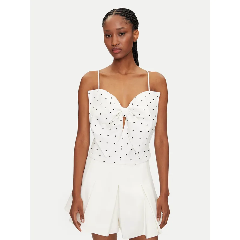 Bardot Τοπ Vieda 59755TB Λευκό Regular Fit