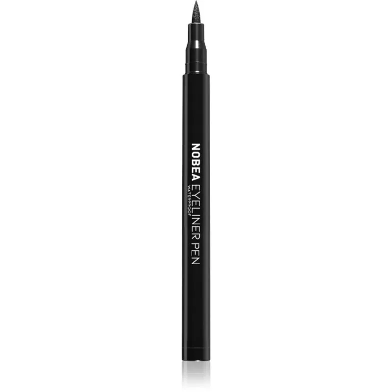 NOBEA Day-to-Day Liquid Pen Eyeliner αδιάβροχο λάινερ ματιών με πινέλο απόχρωση Ultra Black 1,1 ml