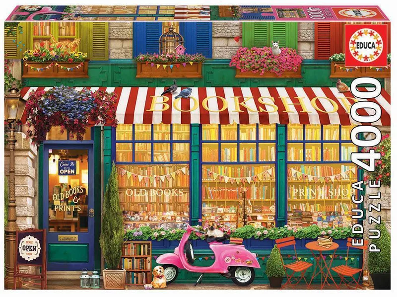 EDUCA PUZZLE LIBRERIA VINTAGE ΝEΟ 4000TMX (Π.018.582)