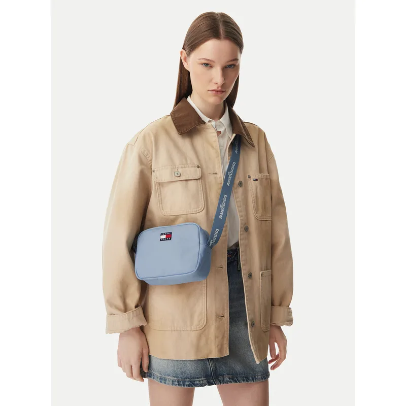 Τσάντα Tommy Jeans Tjw Ess Daily Crossover AW0AW18769 Μπλε