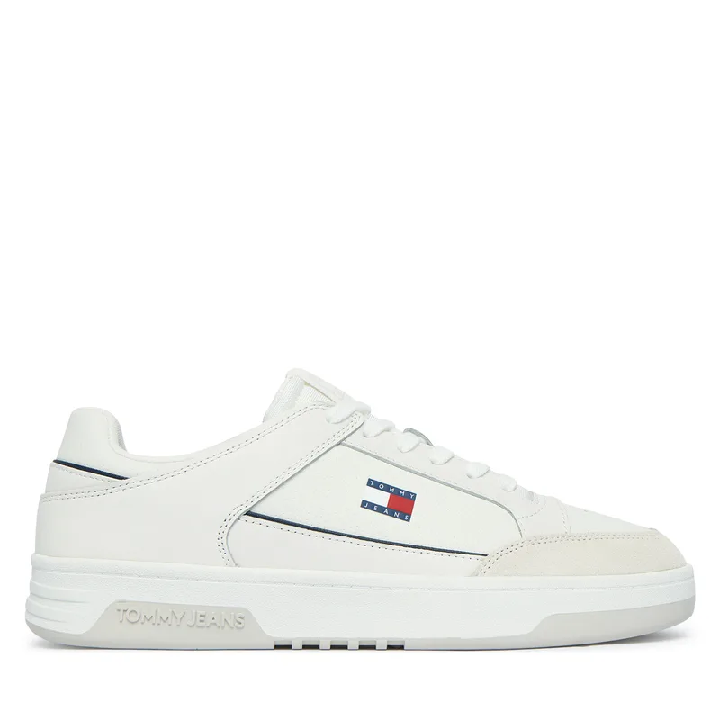 Αθλητικά Tommy Jeans Basket EM0EM01792 Λευκό