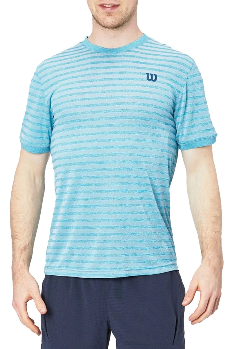 Μπλούζα Κοντομάνικη Wilson Power Stripe Crew WRA789201-00 Ανδρικό