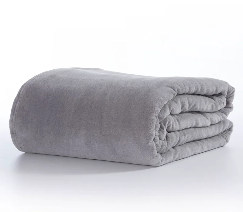 Κουβέρτα Fleece Υπέρδιπλη Nef-Nef Cosy Light Grey 220x240