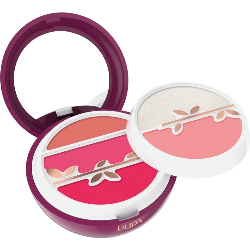 PUPA Milano All You Need Is Owl Owl παλέτα για μακιγιάζ ματιών και χειλιών διάφορες αποχρώσεις VIOLET 1 τμχ