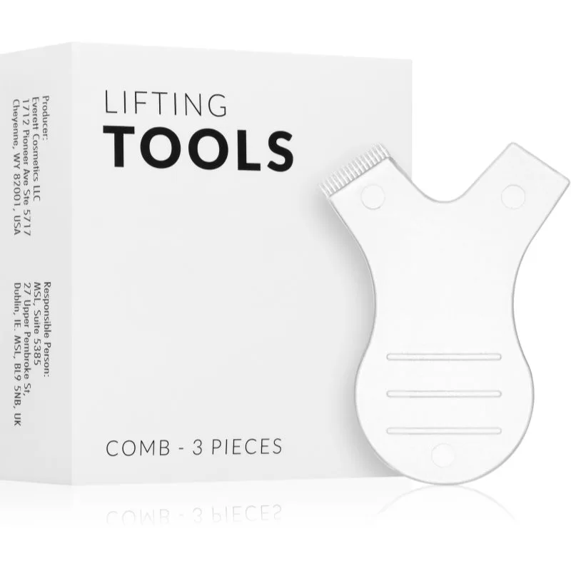 Nanolash Lifting Combs χτένα για βλεφαρίδες 3 τμχ