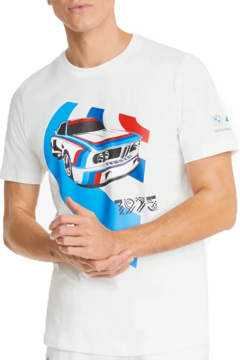 Μπλούζα Κοντομάνικη Puma Bmw Mms Vintage Car Graphic 533379-02 Ανδρικό