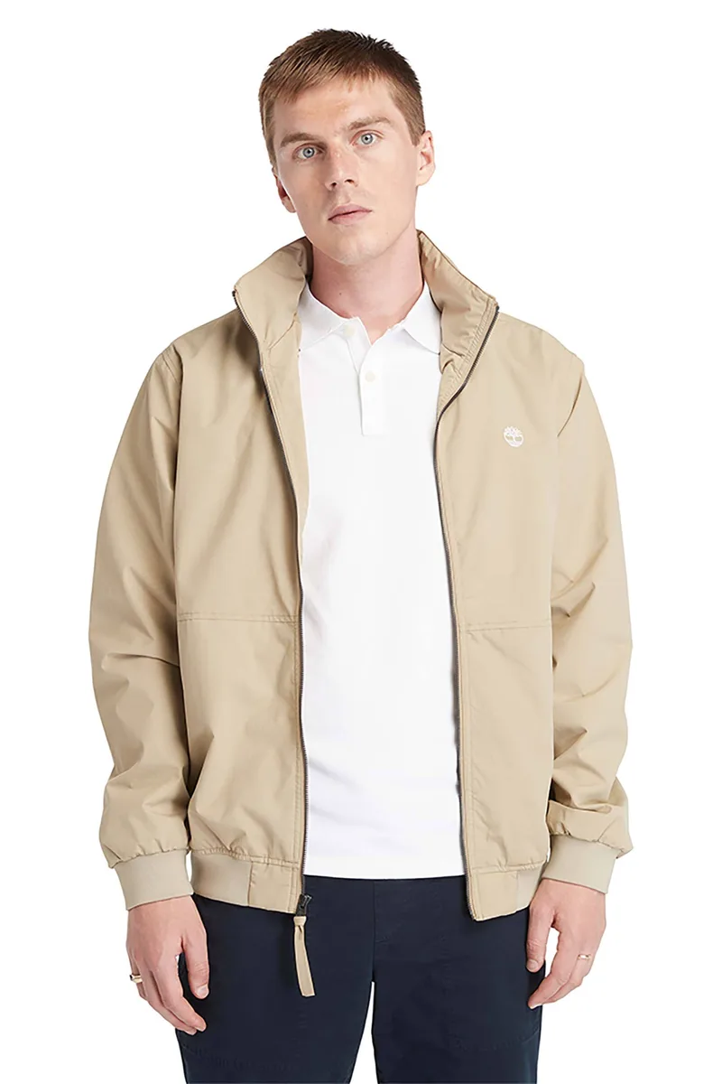 Timberland ανδρικό bomber jacket αδιάβροχο με κουκούλα - TB0A5WWBDH41 Μπεζ