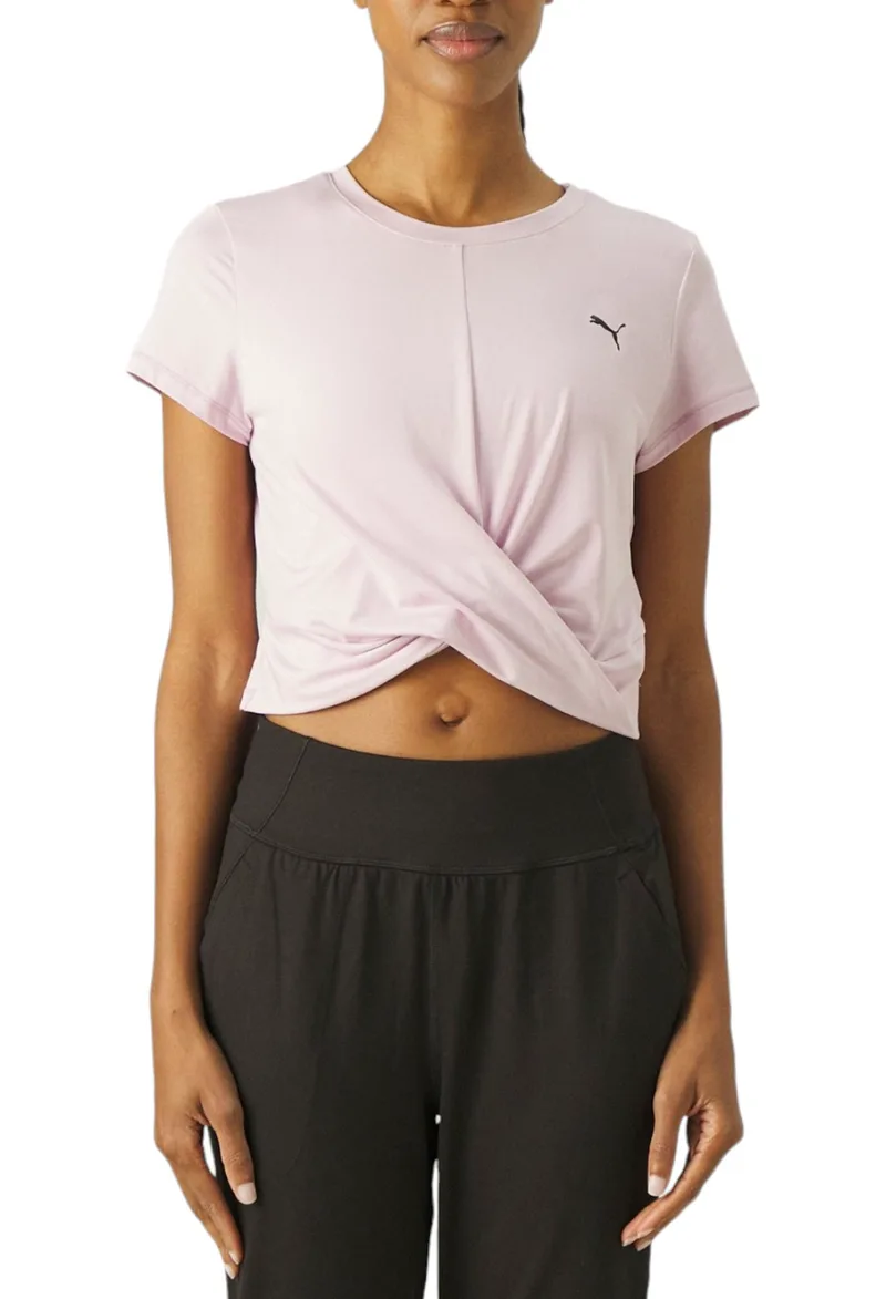 Μπλούζα Κοντομάνικη Puma Studio Yogini Lite Twist 523164-60 Γυναικείο