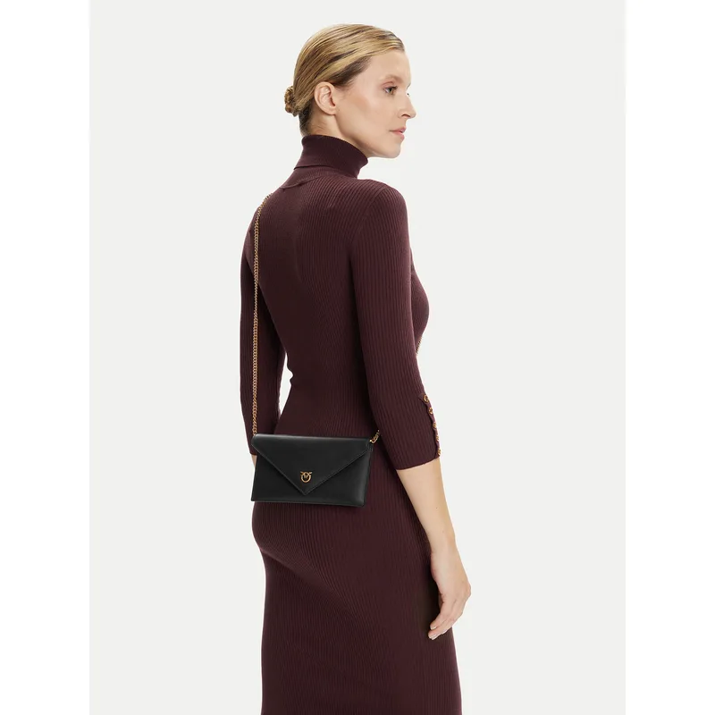 Τσάντα PINKO Flat Purse Mini AI 25-26 PCPL 105347 A0F1 Μαύρο