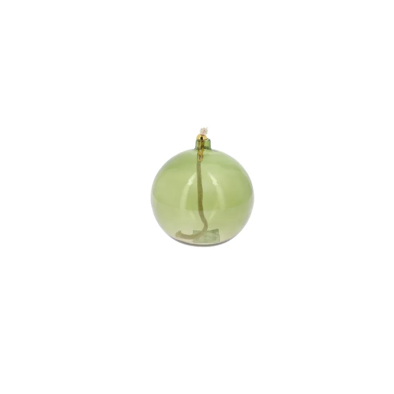 Beauty Home Λάμπα λαδιού Lena – φιστικί – Ø10×10.5cm