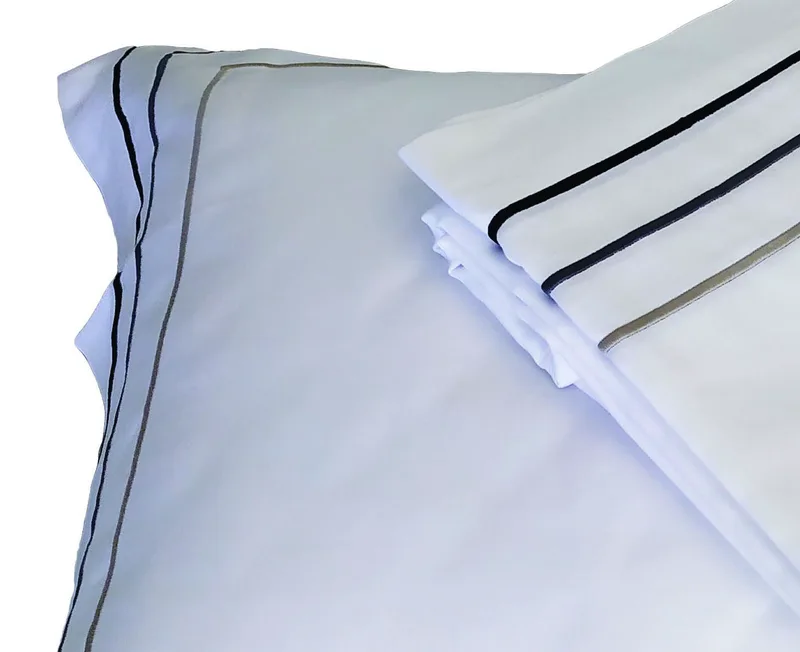 Σεντόνι Anesis Cotton Satin Plain Line TC310 Cotton 100% Three Lines 260x295