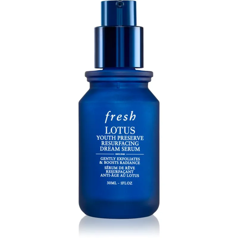 fresh Lotus Youth Preserve Resurfacing Dream Serum ορός νύχτας με ΑΗΑ 30 ml