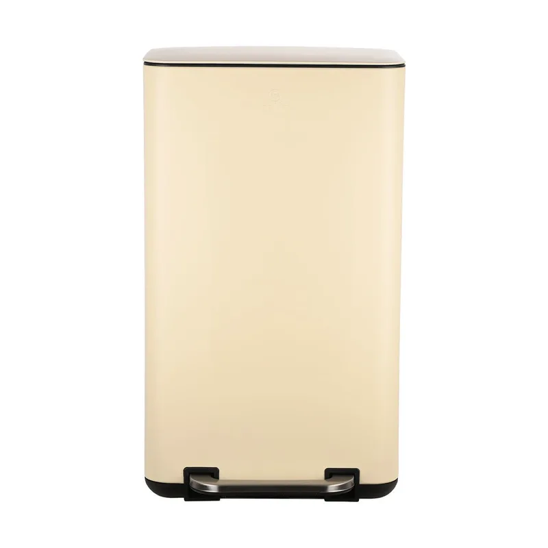 Estia Κάδος Απορριμμάτων Cubic Soft Close 30Lt Ivory