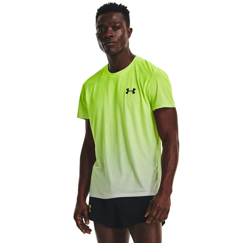 Σορτς Under Armour Rush Cicada Shortsleeve Green XL