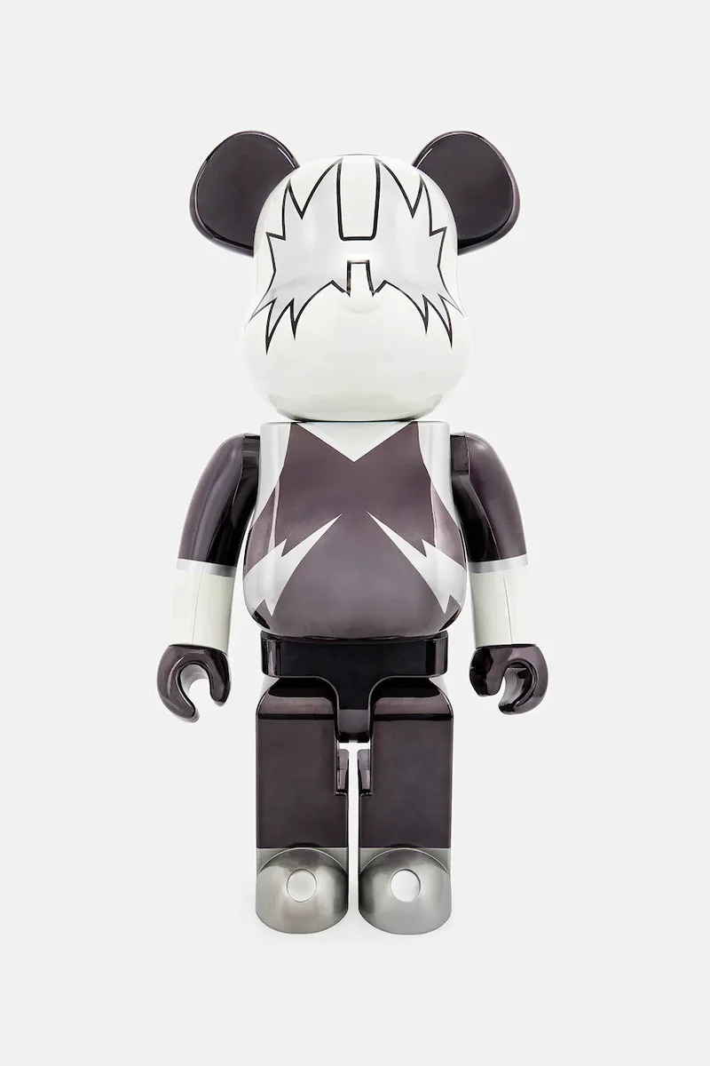 Διακοσμητική φιγούρα Medicom Toy Be@rbrick KISS Space Man Chrome Ver. 1000%