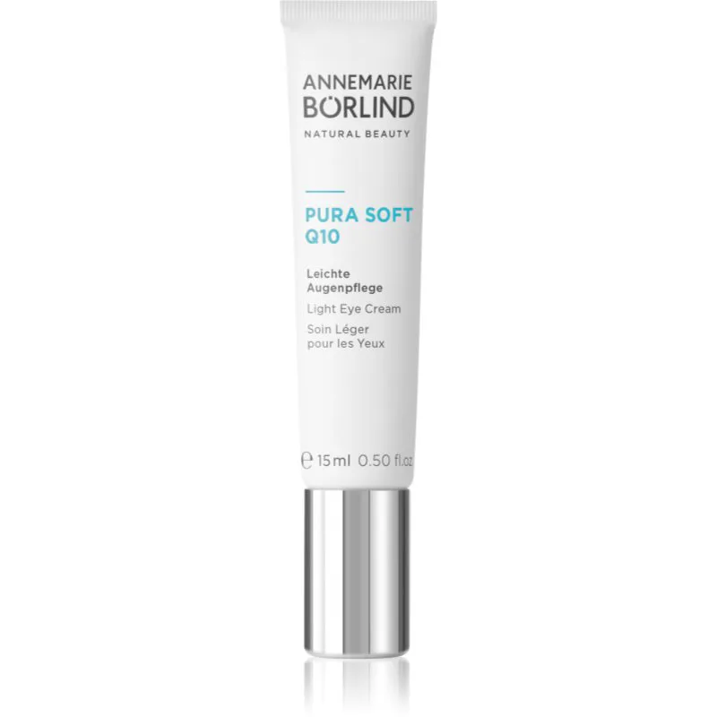 ANNEMARIE BÖRLIND PURA SOFT Q10 ελαφριά κρέμα ματιών 15 ml