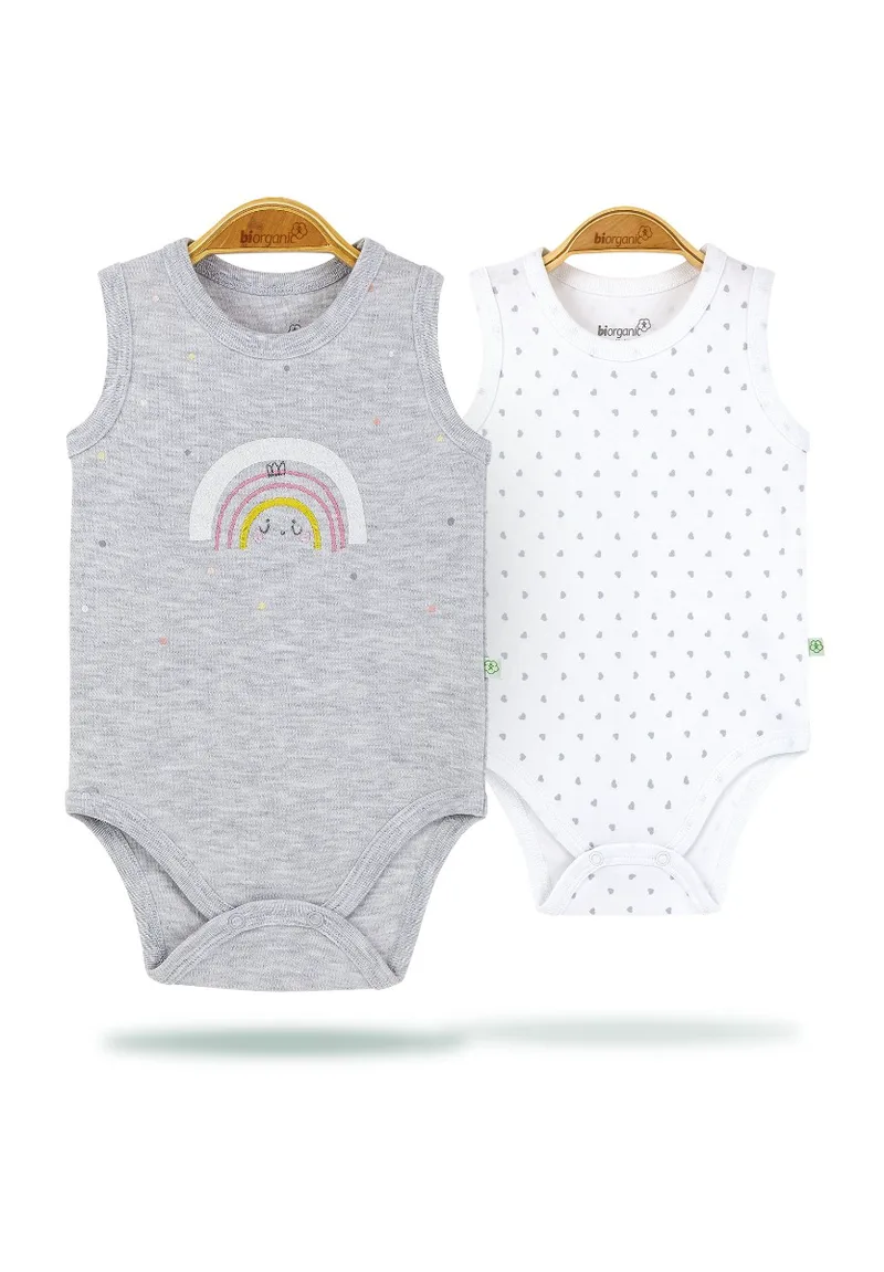 Κορμάκια αμάνικα Cute Rainbow Πακέτο 2 τεμ. 56764