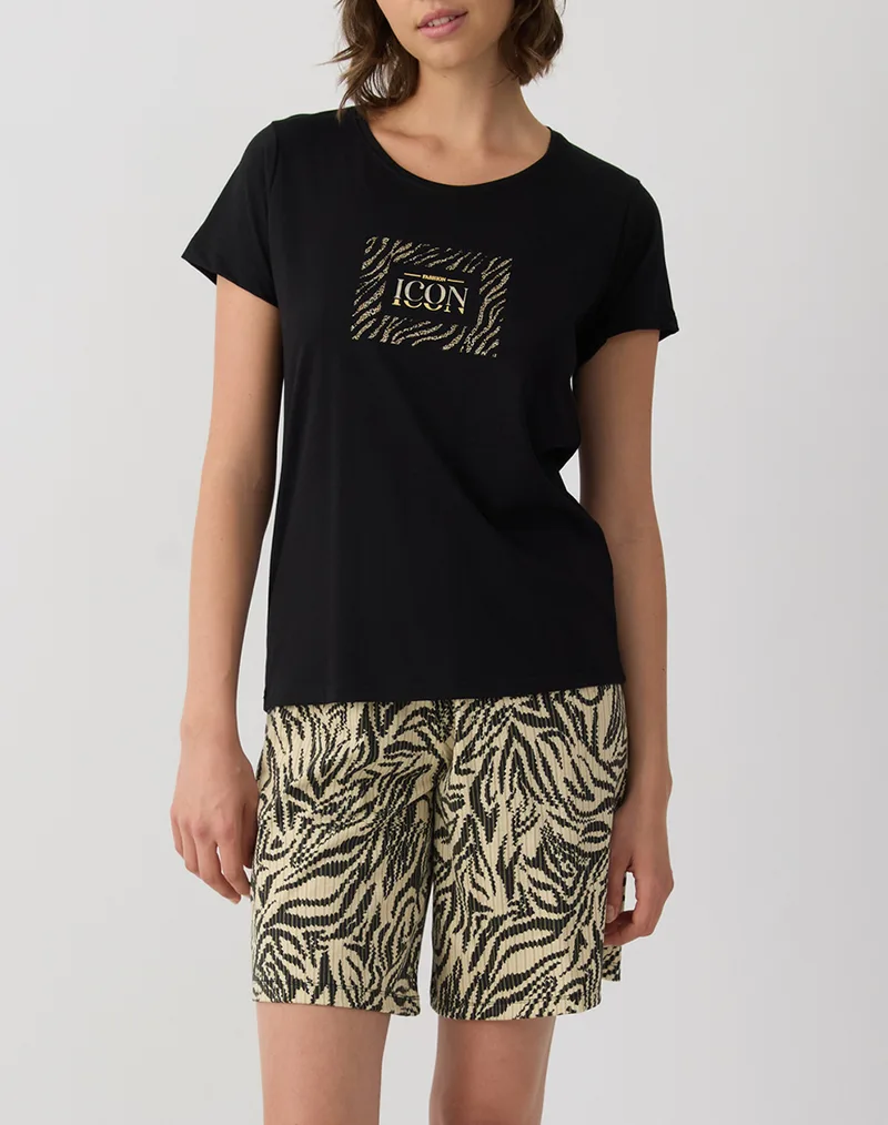 MINERVA ΠΥΖ.ΓΥΝ.ΚΜ-ΒΕΡΜ.C/MD ANML-DOTS 90-53276-045 Black