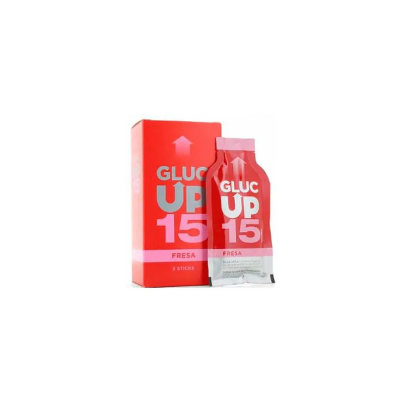 Gluc Up Strawberry 15g X 5 Sticks 30ml