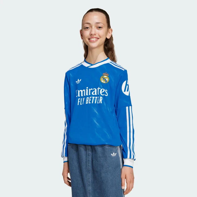 adidas Real Madrid FC 2025/26 3rd Παιδική Μπλούζα με Μακρύ Μανίκι (9000253745_69500)