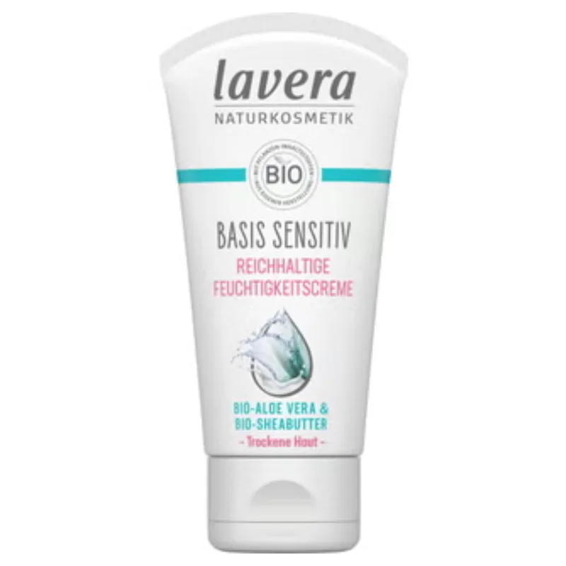 Lavera basis sensitiv - Rich Moisturizing Cream, 50 ml