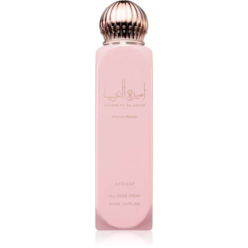 Asdaaf Ameerat Al Arab Prive Rose Σπρεϊ σώματος για γυναίκες 150 ml