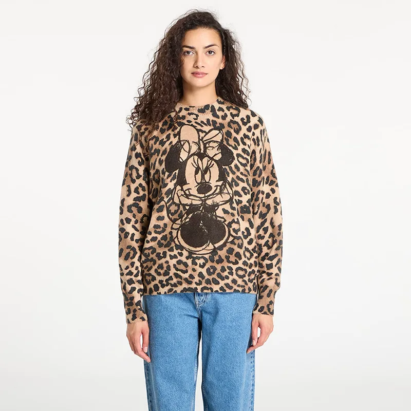 Πουλόβερ Desigual Minnie Sweater Tobacco S