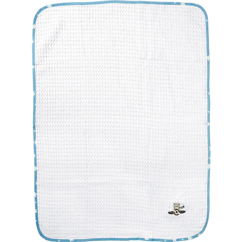 Κουβέρτα Πικέ Αγκαλιάς 80x110 Dimcol Aviator 184 Blue