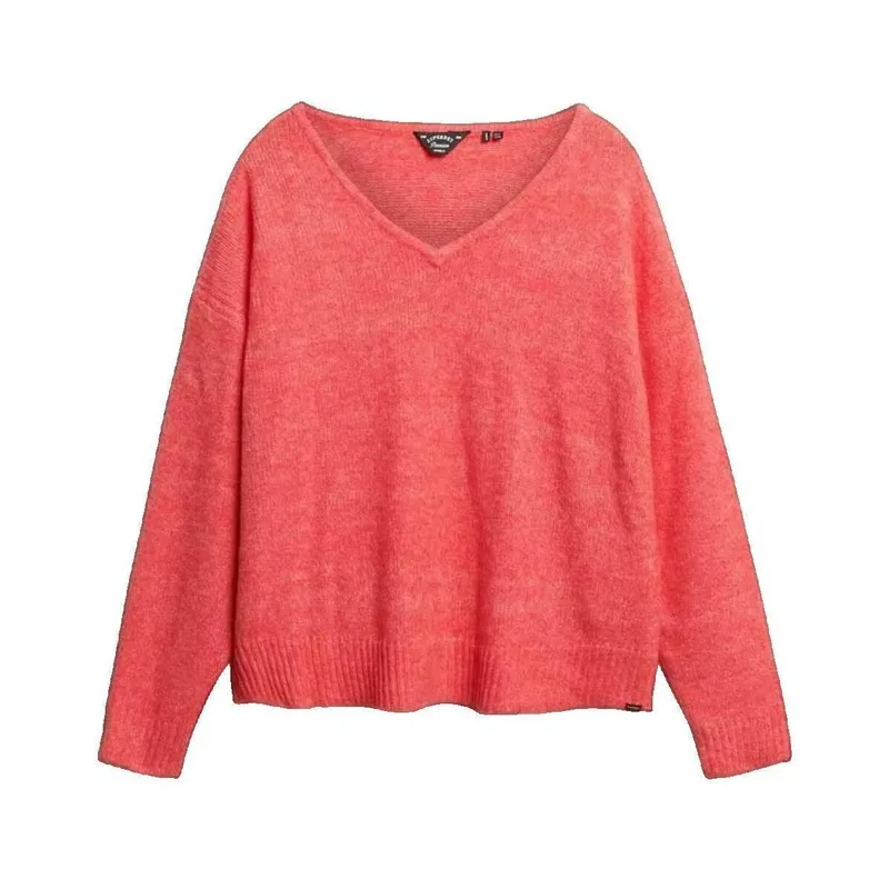 Πουλόβερ Superdry Pull à col en V oversize
