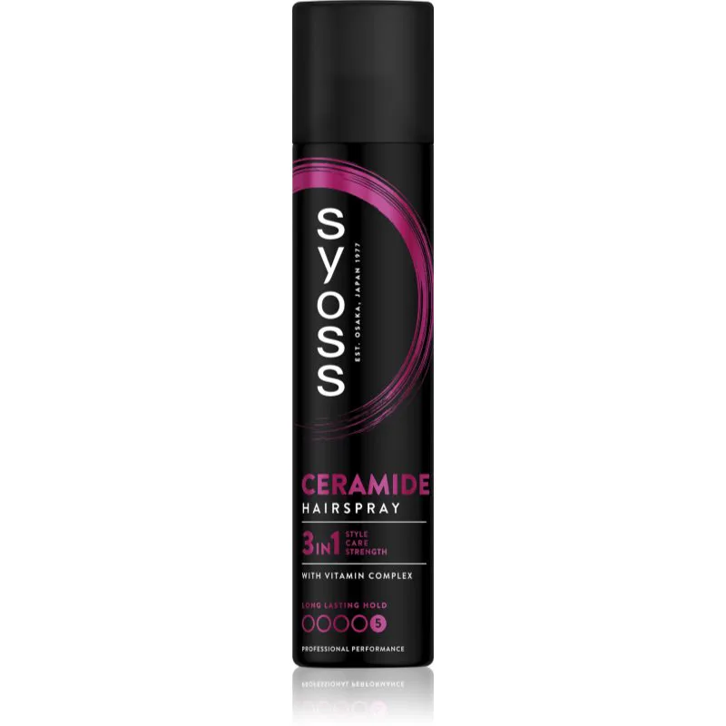 Syoss Ceramide Hairspray λακ μαλλιών με εξτρα δυνατό κράτημα 300 ml