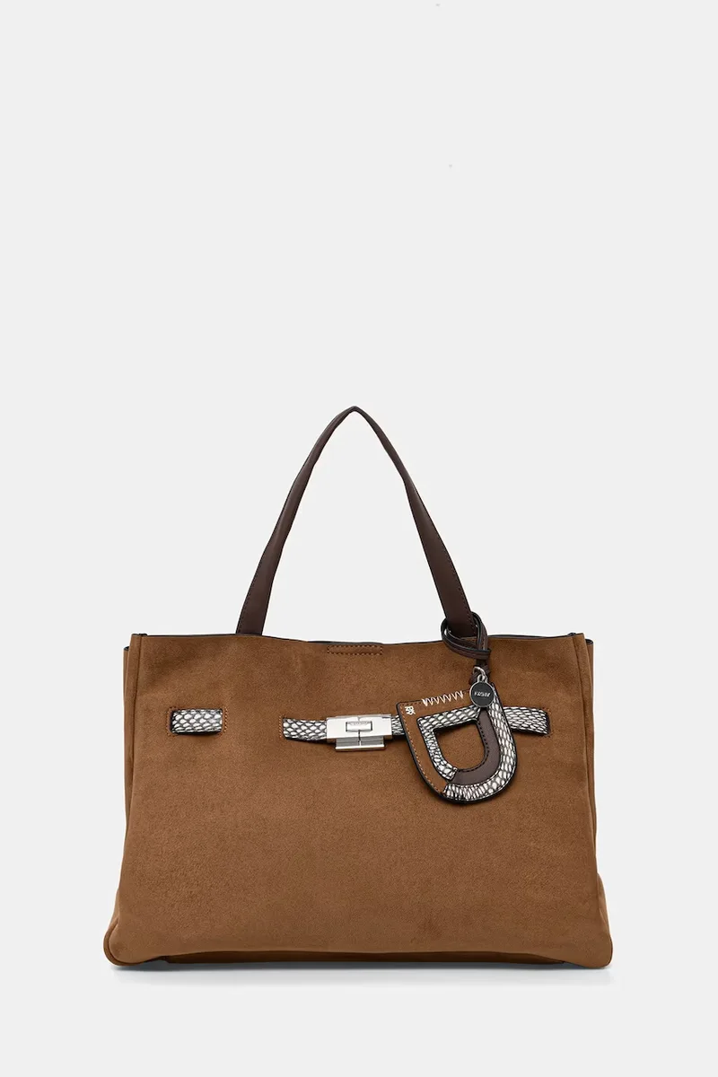DKNY shopper γυναικεία από απομίμηση σουέτ BRYAR