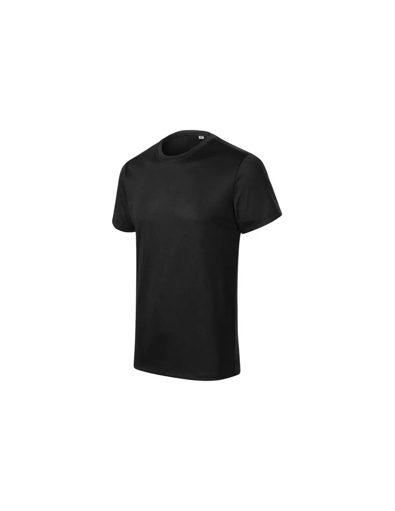 Malfini Ανδρικό Διαφημιστικό T-shirt Κοντομάνικο σε Μαύρο Χρώμα MLI-81001