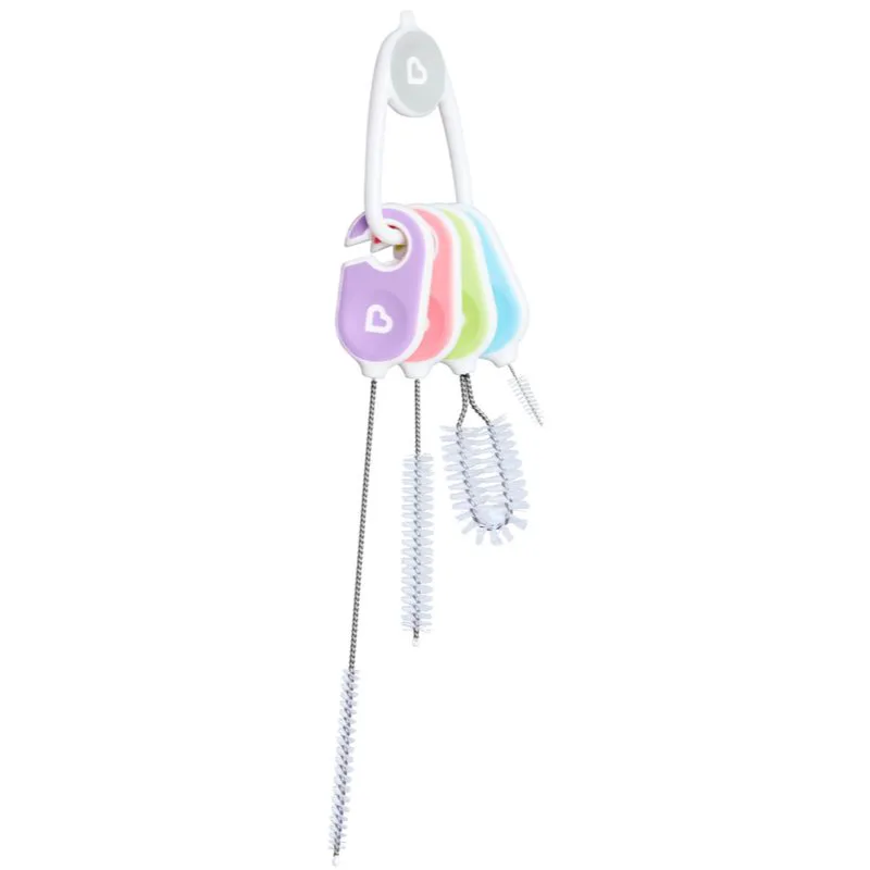 Munchkin Details™ Brush Set βούρτσα καθαρισμού 4 τμχ
