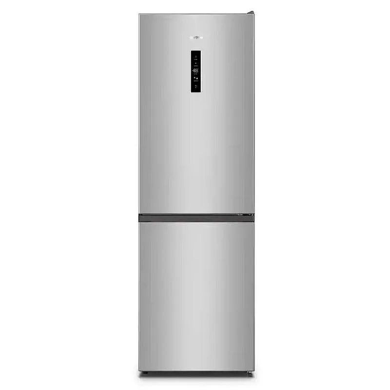 Gorenje NRK6192AS4 Ψυγειοκαταψύκτης 314lt, NoFrost, E (Υ186xΠ59.5xΒ59εκ) Inox NRK6192AS4