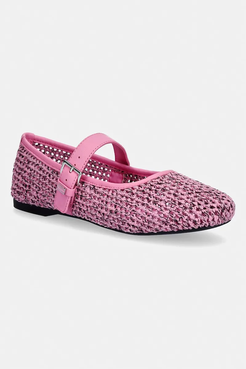 Tommy Jeans μπαλαρίνες TJW KNITTED BALLERINA