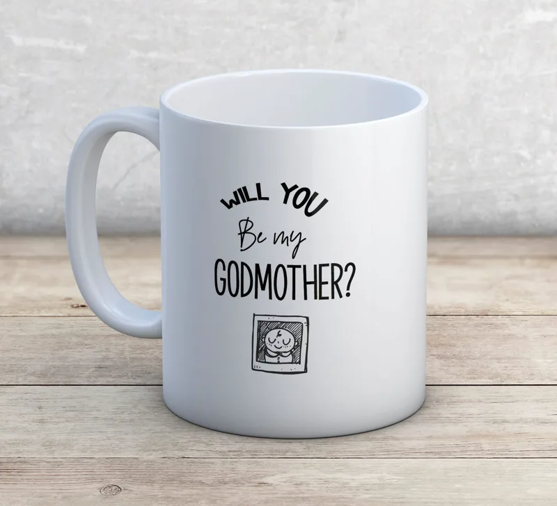 Κούπα απλή ή μαγική - Will you be my godmother? - Απλή