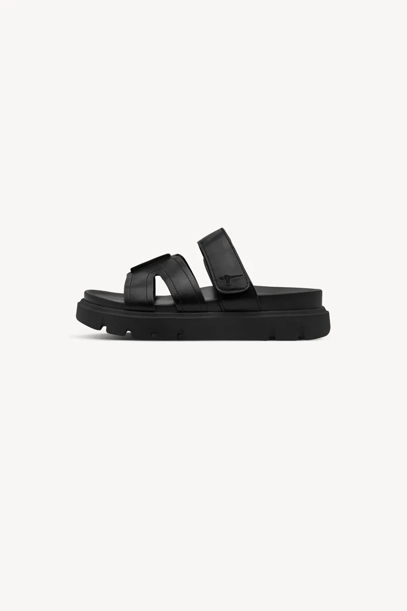 Tamaris γυναικεία σανδάλια Slip-On - 1-27412-46 Μαύρο