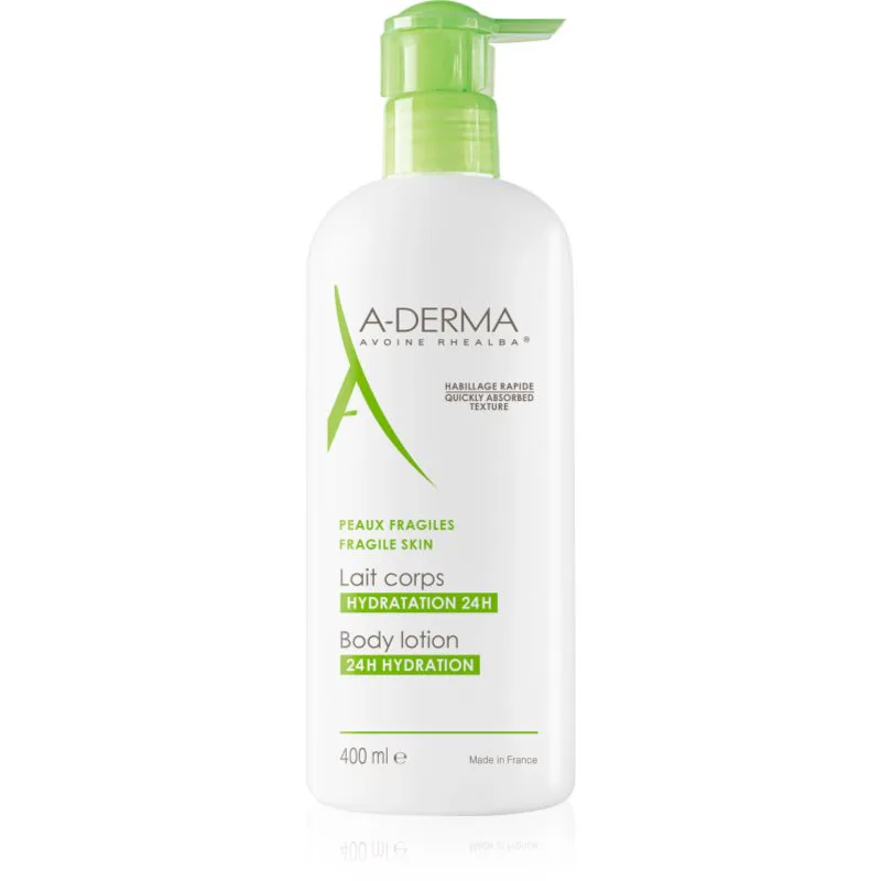 A-Derma Essentials Body Lotion 24h Hydration ενυδατικό γαλάκτωμα σώματος 400 ml
