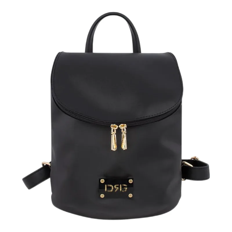 De Raggi Γυναικείες Τσάντες Backpack Champagne 26136-1102 Μαύρο