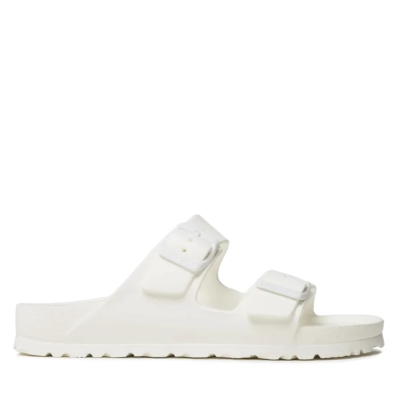 Γυναικεία Ανατομικά Σανδάλια Birkenstock Arizona Eva 0129443 Λευκά Narrow Fit