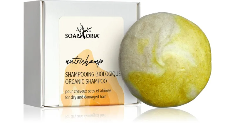 Soaphoria organic solid shampoo for damaged and dry hair 60 g