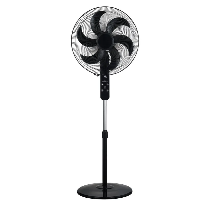 ESTIA ΑΝΕΜΙΣΤΗΡΑΣ ΣΤΑΝΤ ΕΠΙΔΑΠΕΔΙΟΣ BOW 45cm 75w ΜΑΥΡΟΣ ΜΕ ΤΗΛΕΧΕΙΡΙΣΤΗΡΙΟ