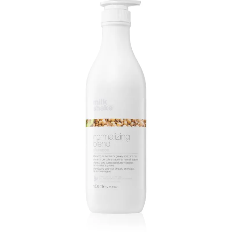 milk_shake® Scalp Care Normalizing Blend σαμπουάν για κανονικά έως λιπαρά μαλλιά χωρίς θειικό άλας 1000 ml