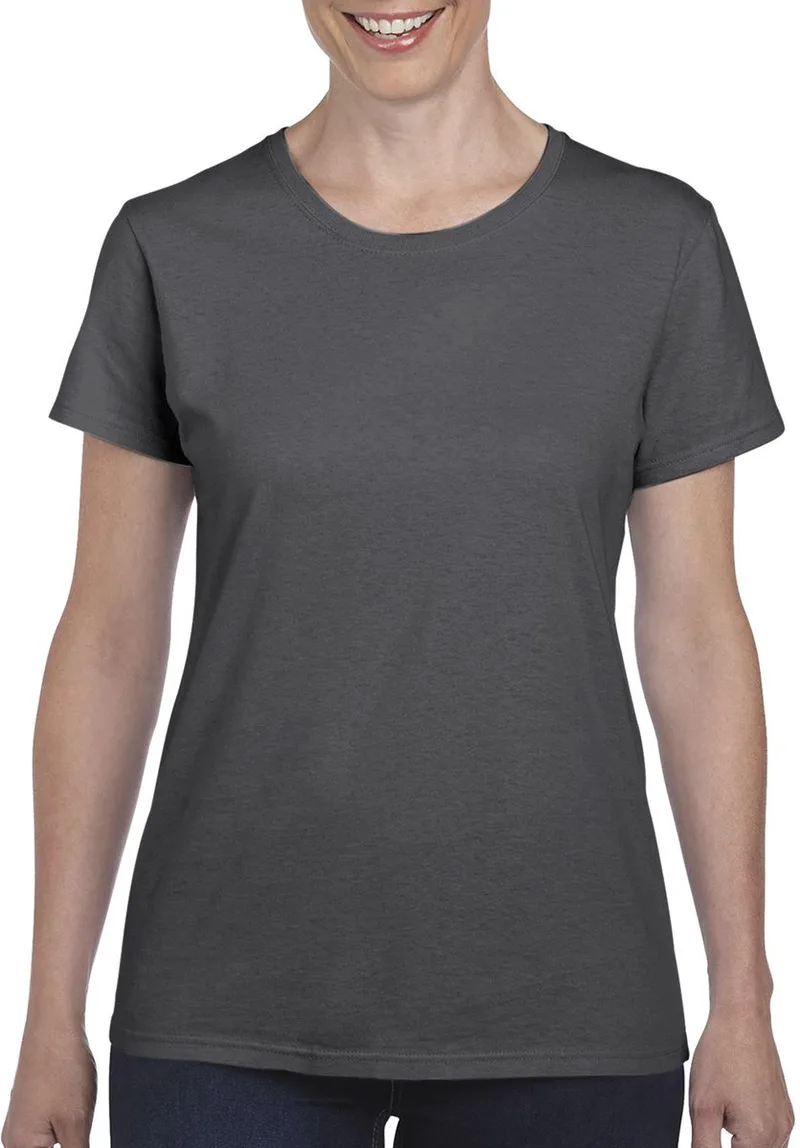 Γυναικείο T-Shirt Heavy Cotton 5000L Gildan Dark Heather