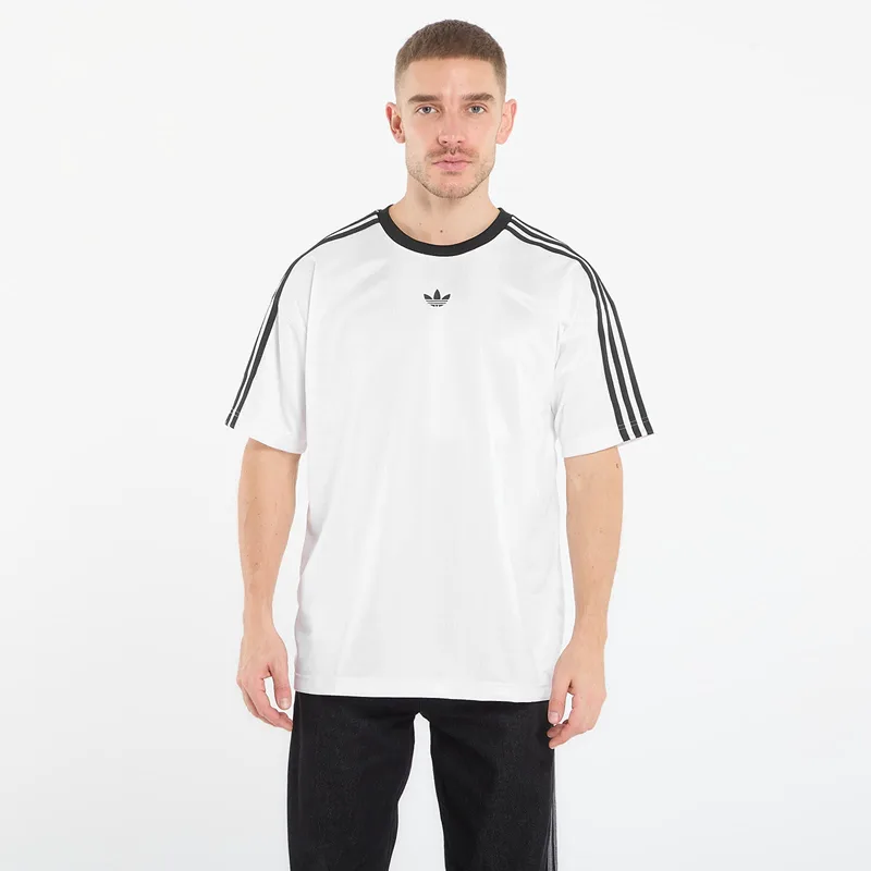 T-shirt adidas Adicolor Jacquard Jersey White XXL