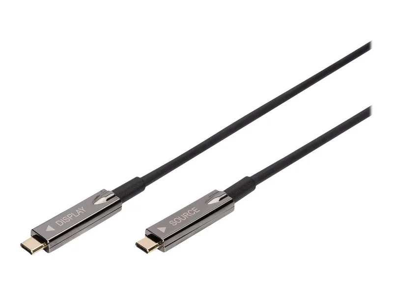 DIGITUS 4K USB 3.1 Typ - C AOC AV-Anschlusskabel, 10m
